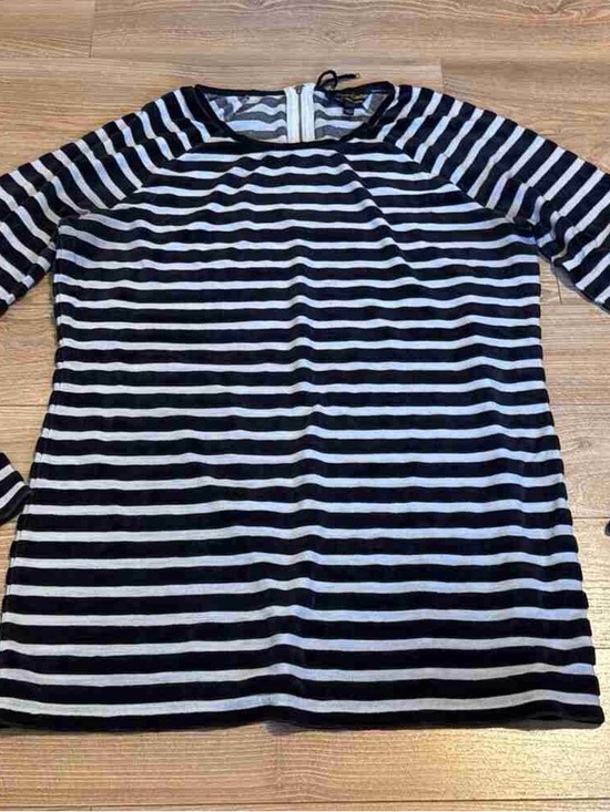 Juicy Couture Tops - Juicy Couture Black and White Striped Top